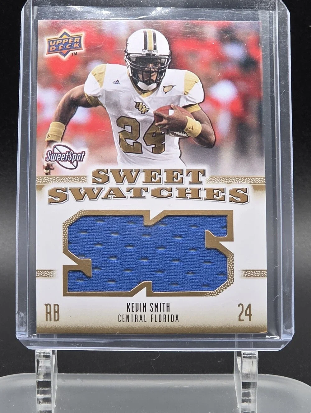 2010 Upper Deck Ncaa Sweet Spot - Sweet Swatches Kevin Smith #SSW-44 (MEM)